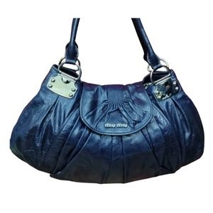 Miu Miu Leather Shoulderbag